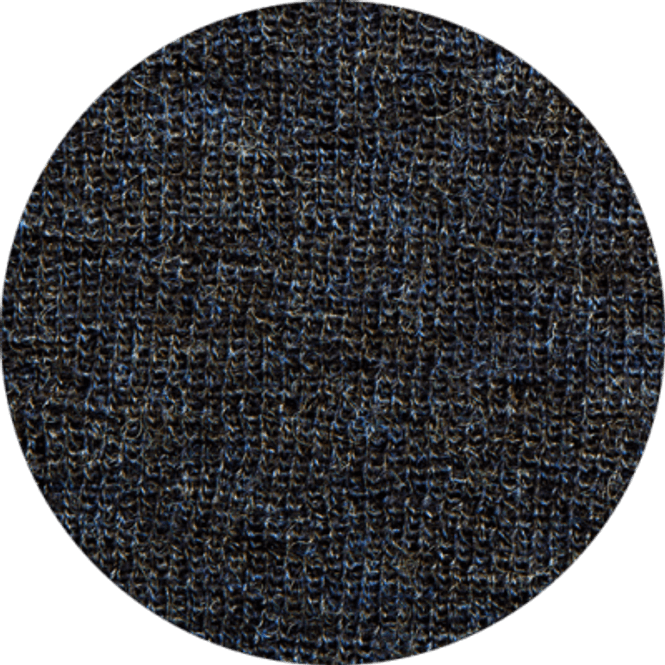 Hovedbilde Merinoulljakke lang midnightblue melange