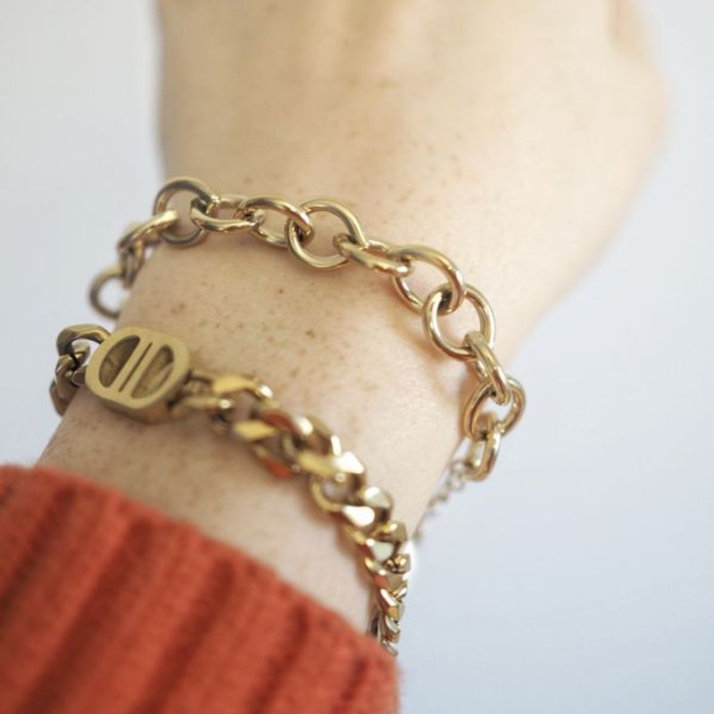 Armbånd gullenke
