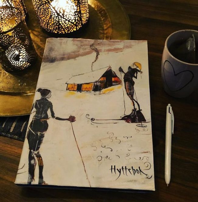 Hovedbilde Hyttebok vinterlig skimotiv Mali